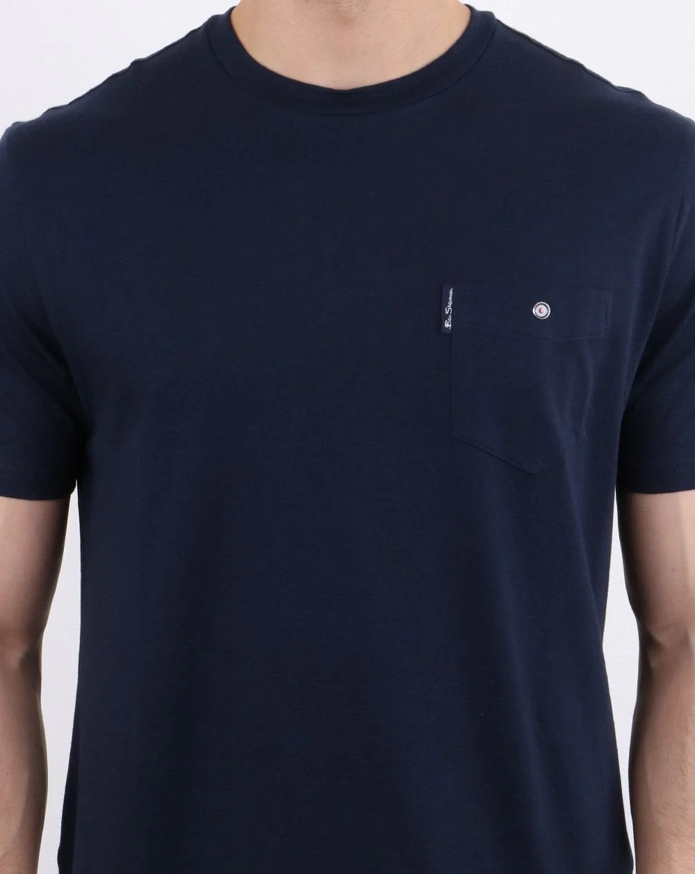 Ben Sherman T-shirt Navy - Image 3