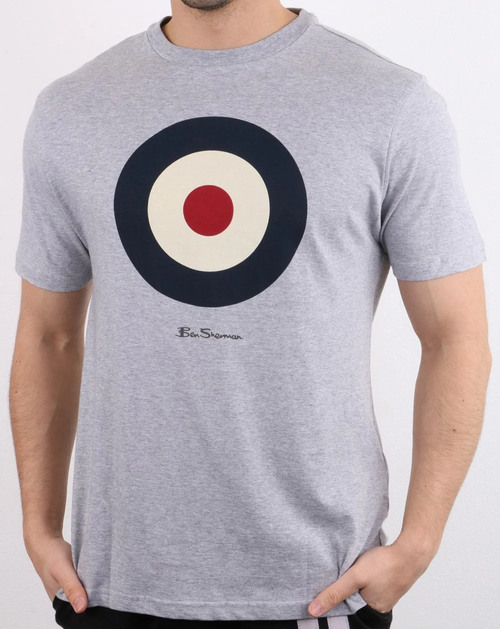 Ben Sherman Target T-shirt Grey
