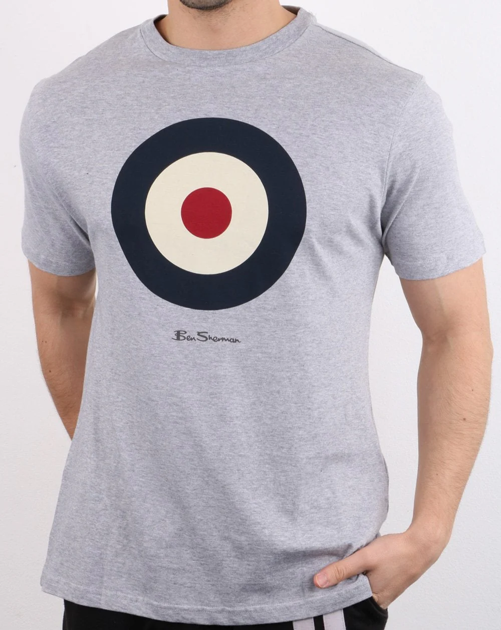 Ben Sherman Target T-shirt Grey - Image 2
