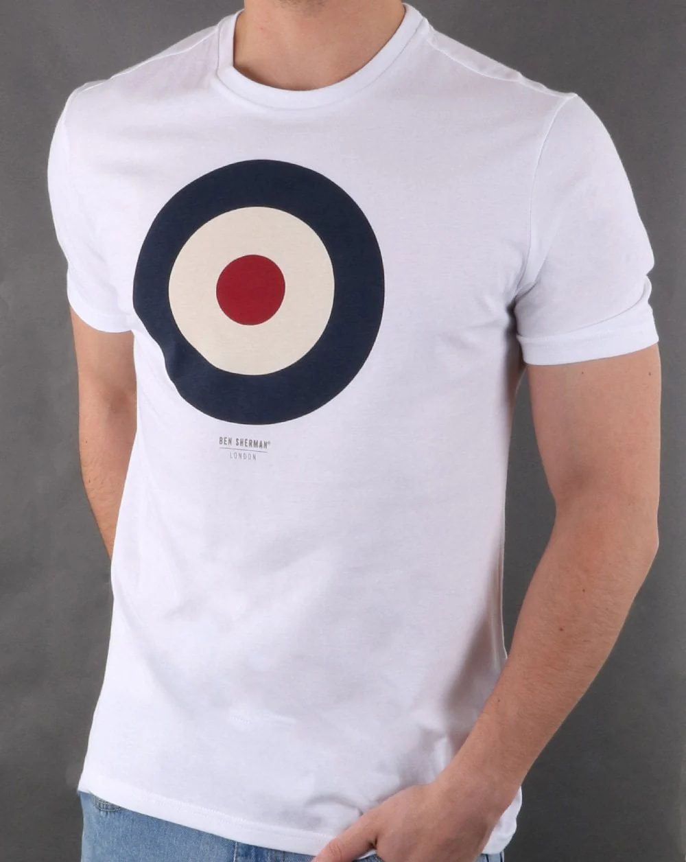 Ben Sherman Target T-shirt White