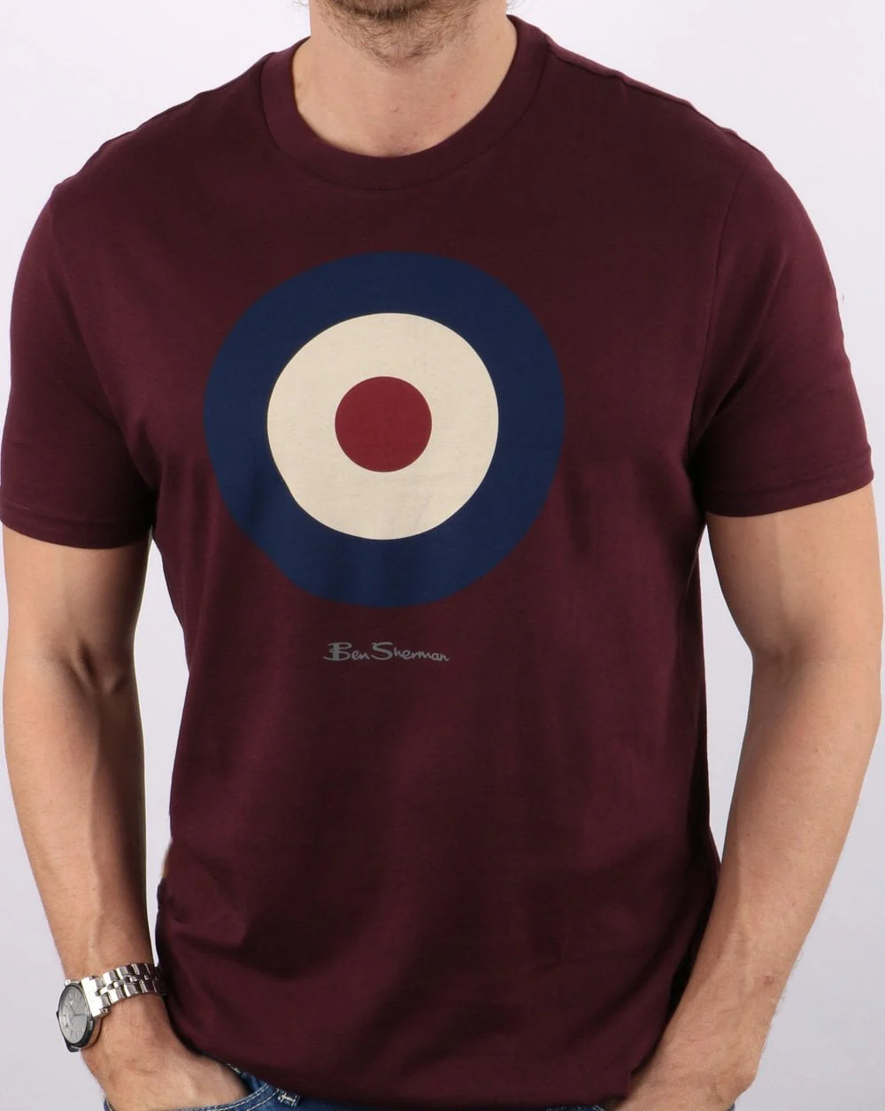 Ben Sherman Target T-shirt Wine