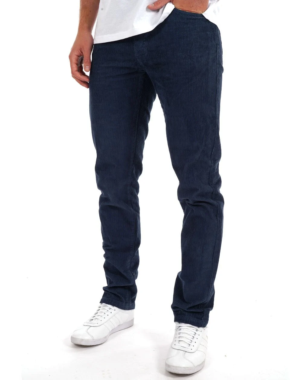 Benetton 5 Pocket Cords Navy