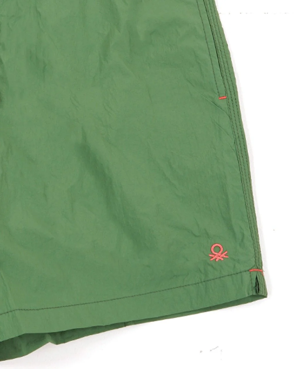 Benetton Basic Swim Shorts Green - Image 2