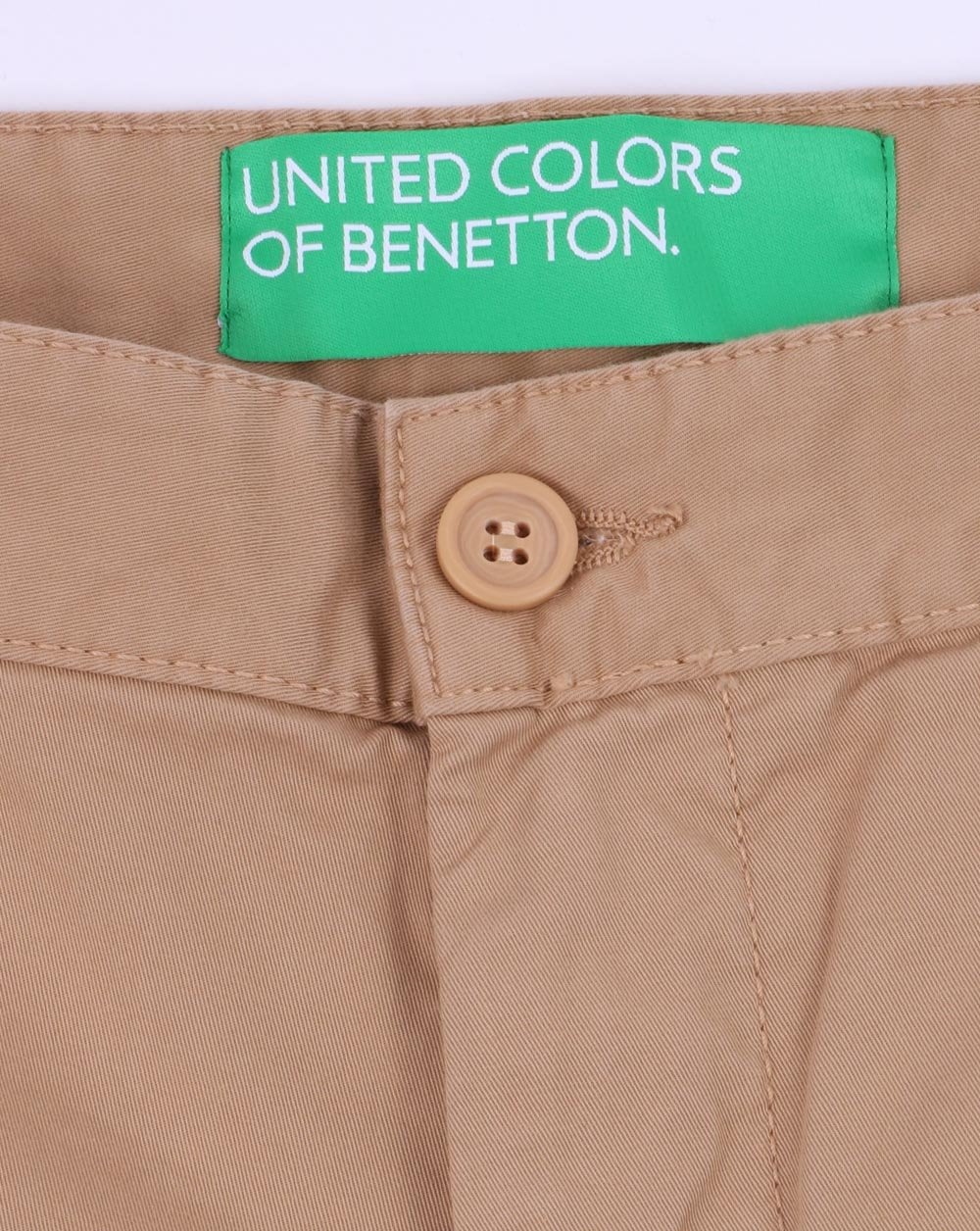 Benetton Bermuda Shorts Beige - Image 2