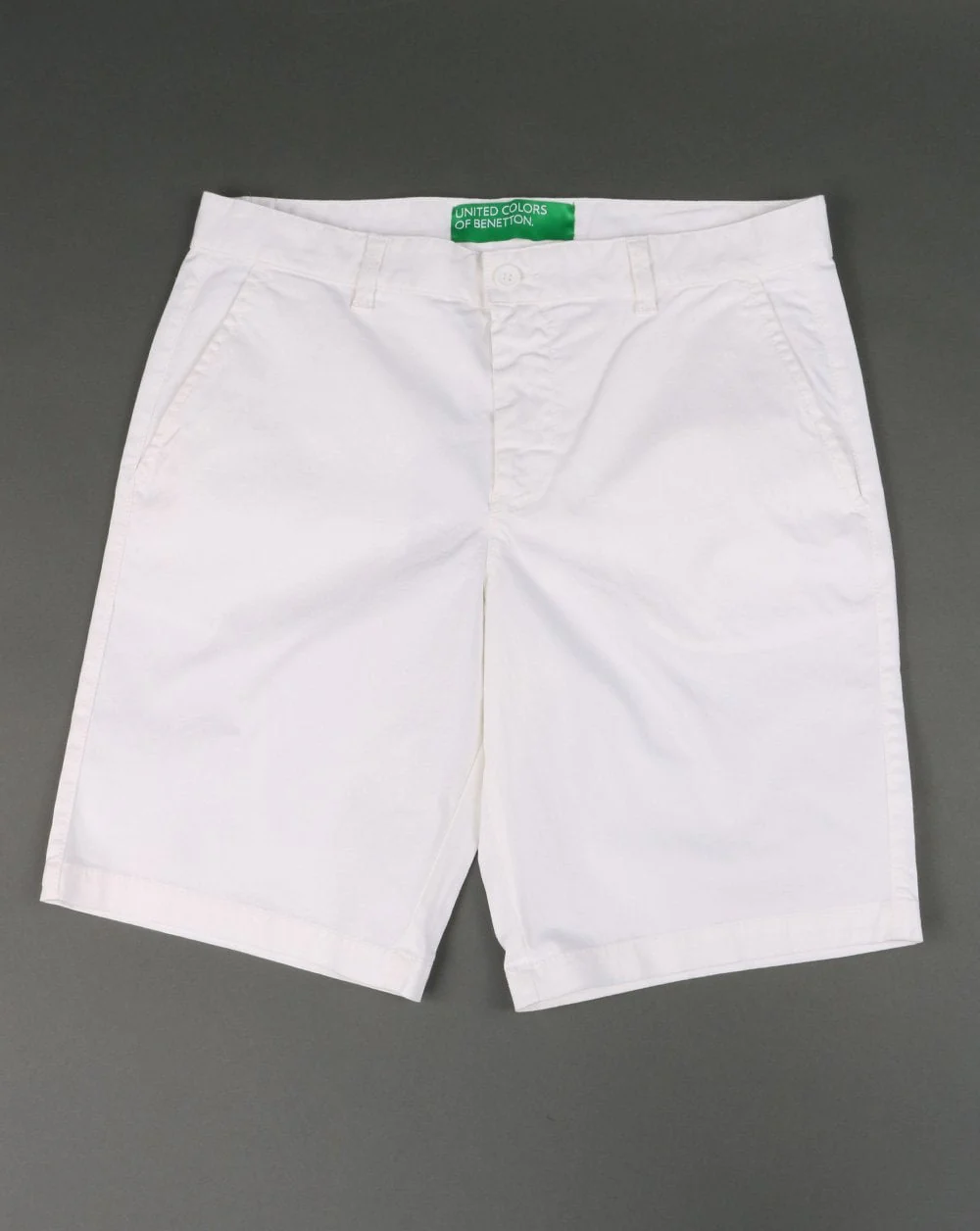Benetton Bermuda Shorts White