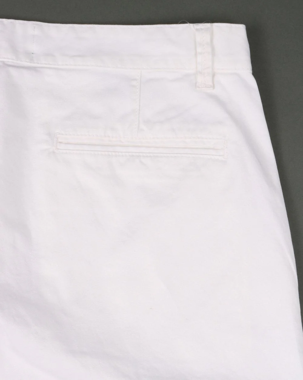 Benetton Bermuda Shorts White - Image 5