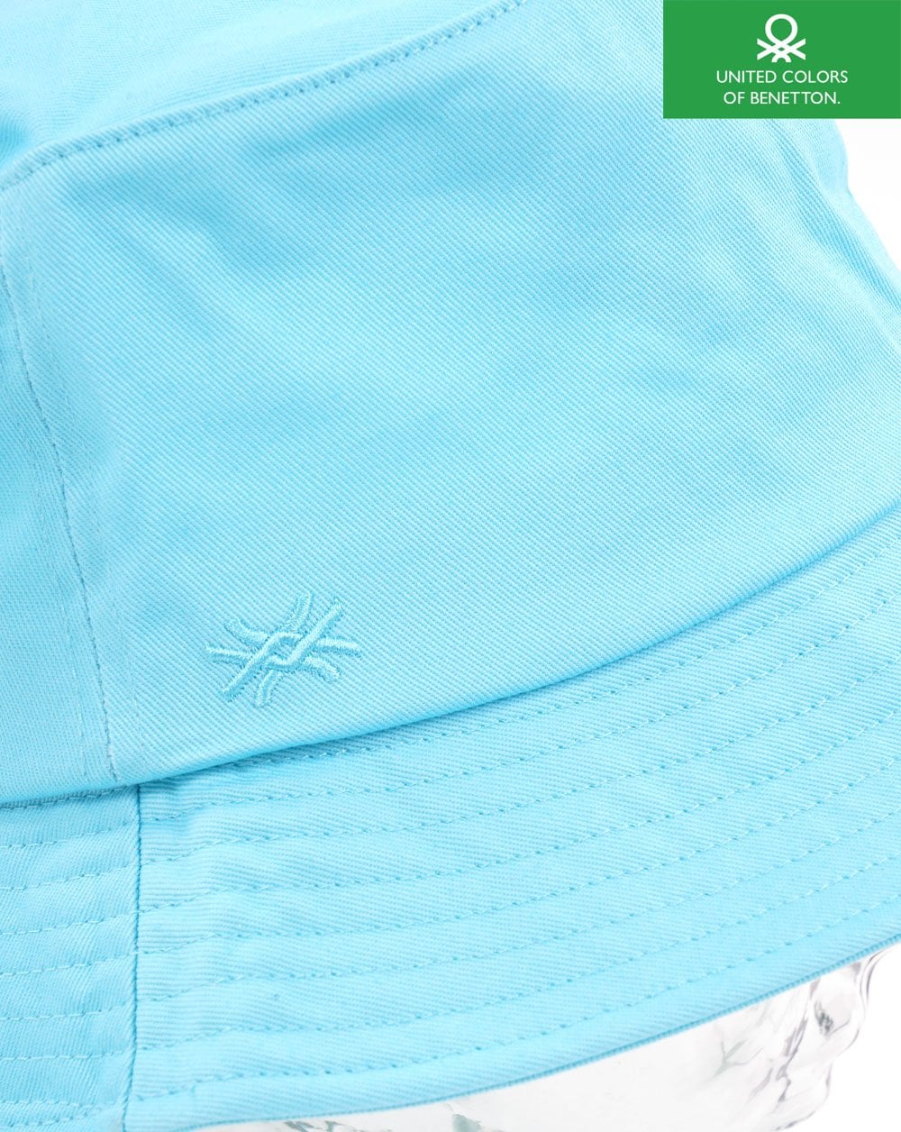 Benetton Bucket Hat Aqua - Image 2