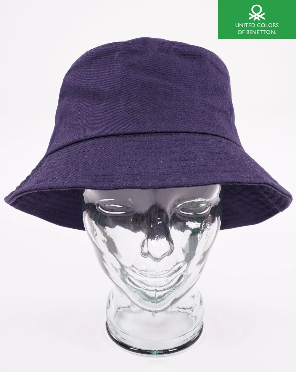 Benetton Bucket Hat Navy - Image 3