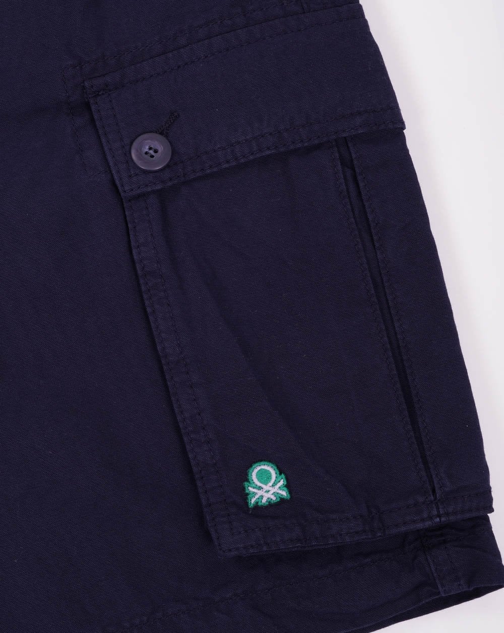 Benetton Cargo Short Navy - Image 2