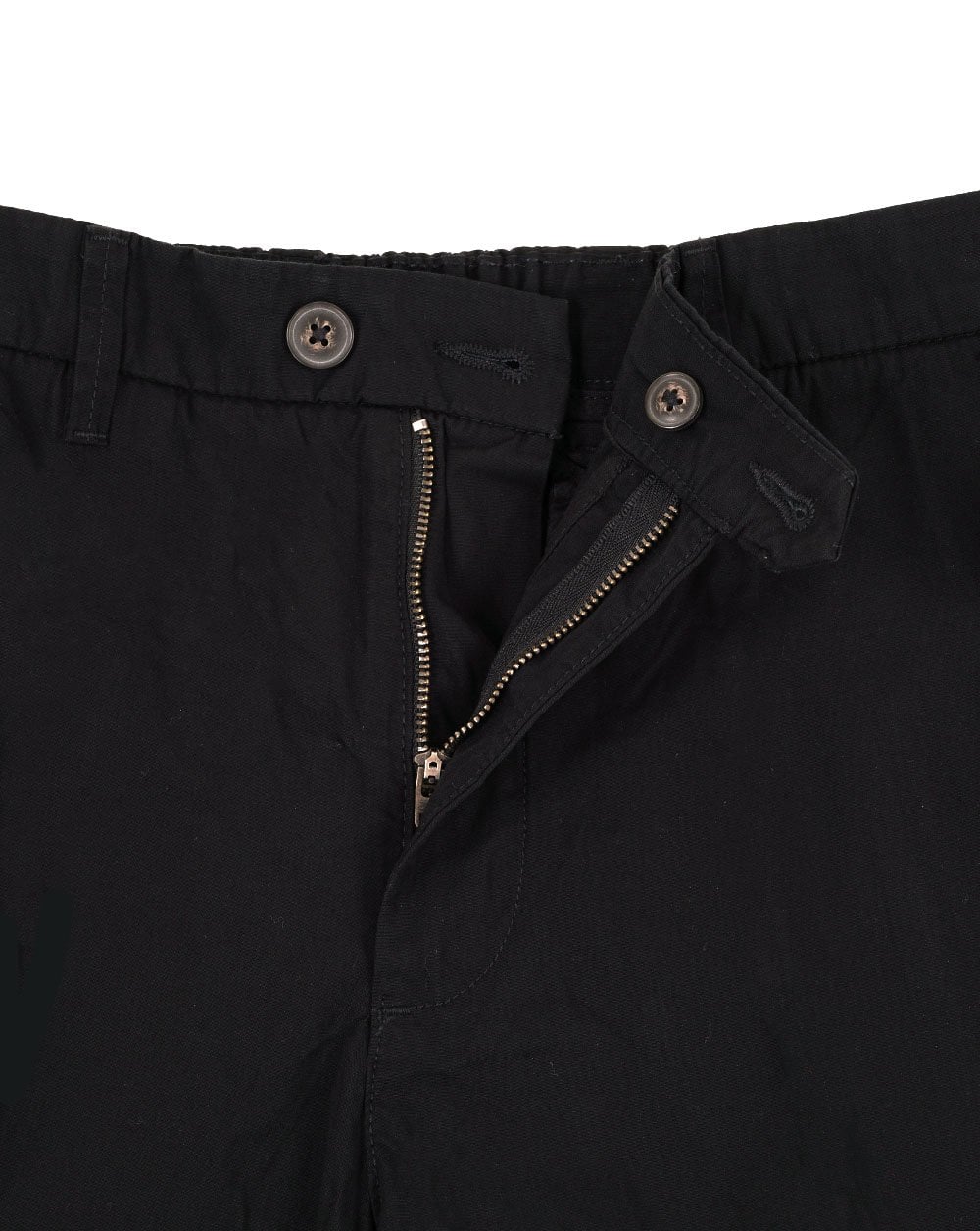 Benetton Chino Shorts Black - Image 2