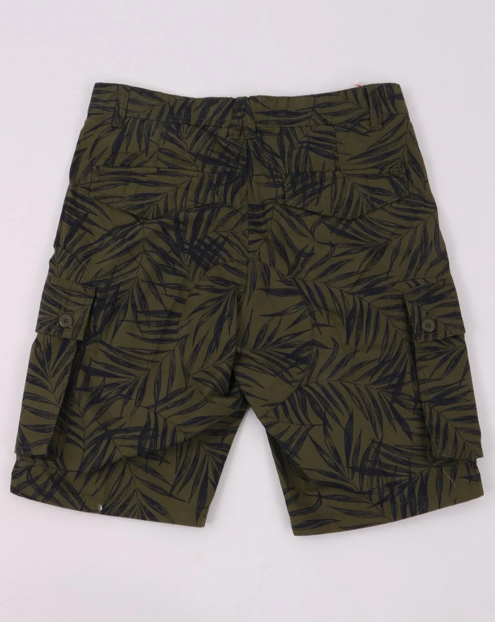 Benetton Combat Print Shorts Khaki - Image 3