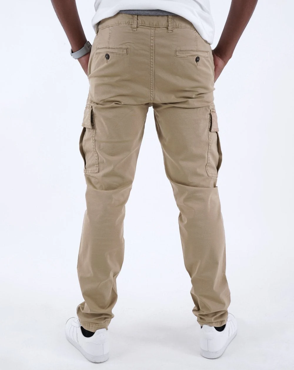 Benetton Combat Trouser Beige - Image 3
