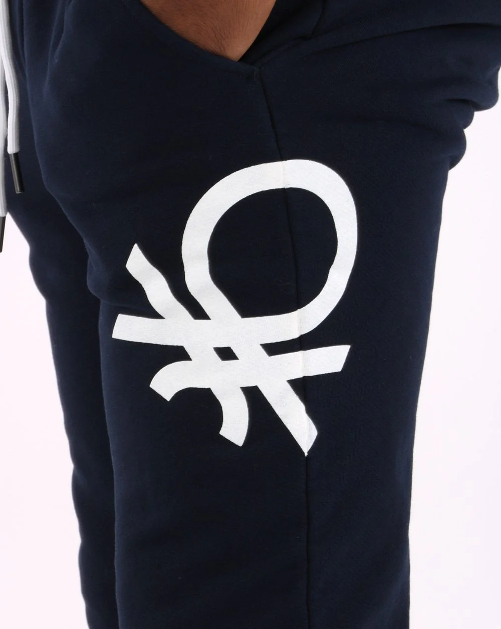 Benetton DNA Logo Jogger Navy - Image 4
