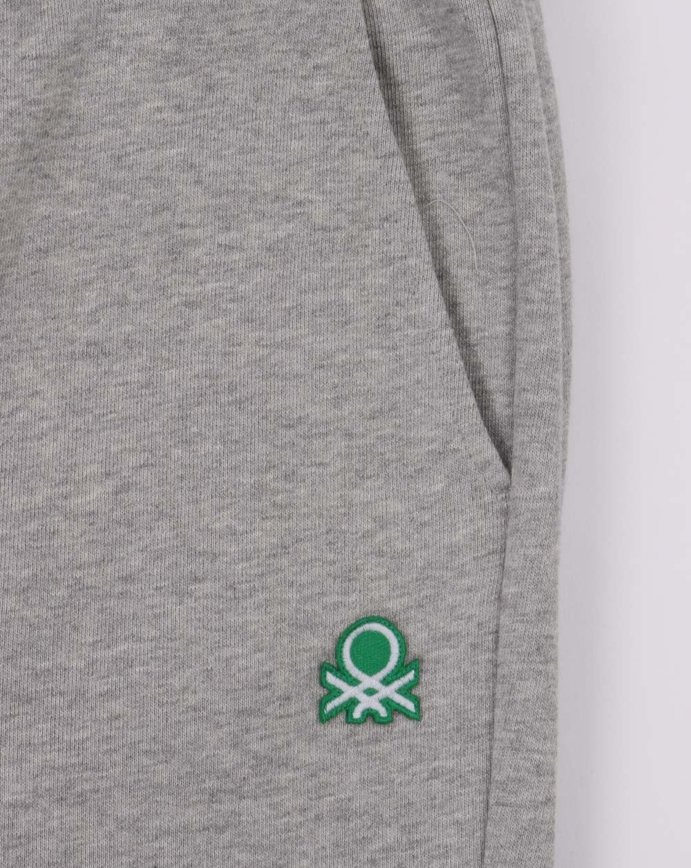 Benetton Fleece Sweat Pant Grey - Image 2
