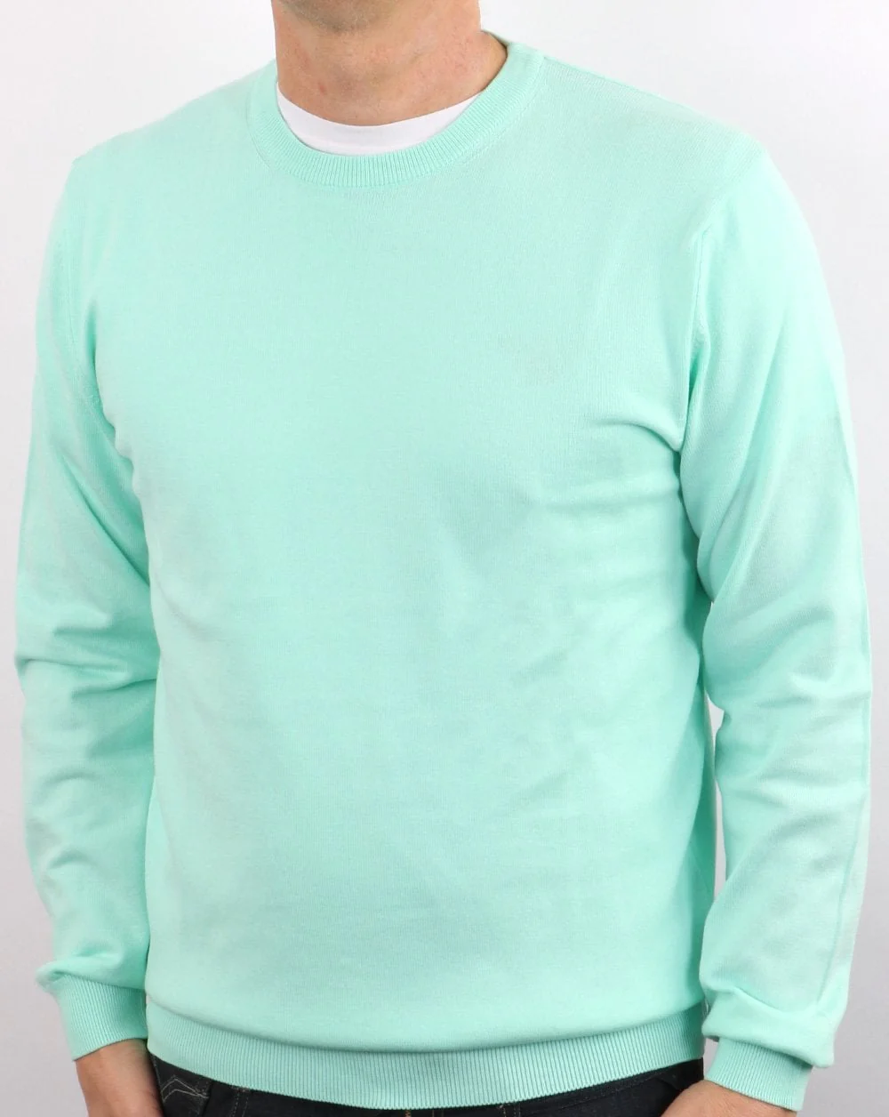 Benetton Knit Jumper Mint