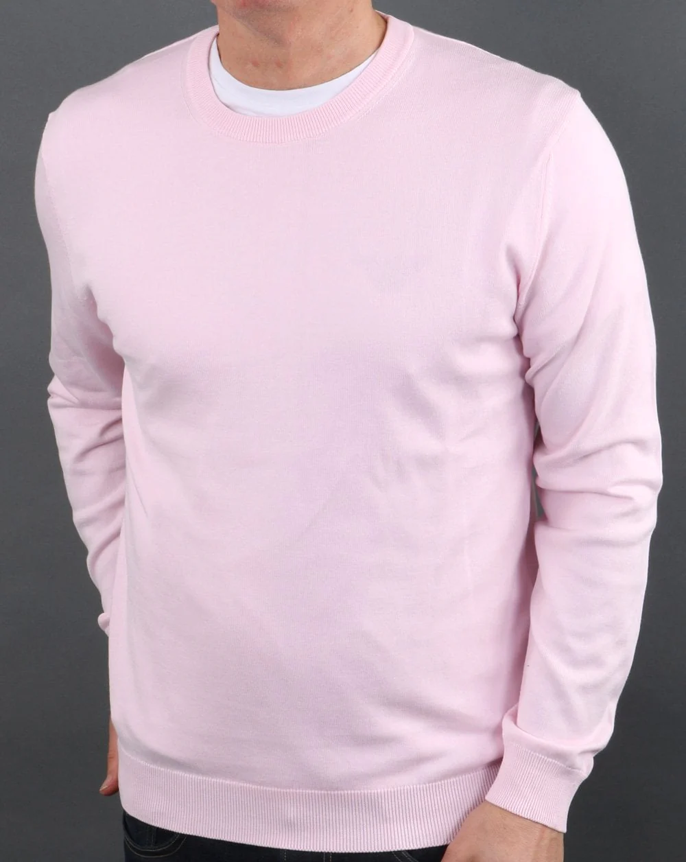 Benetton Knit Jumper Pink - Image 2