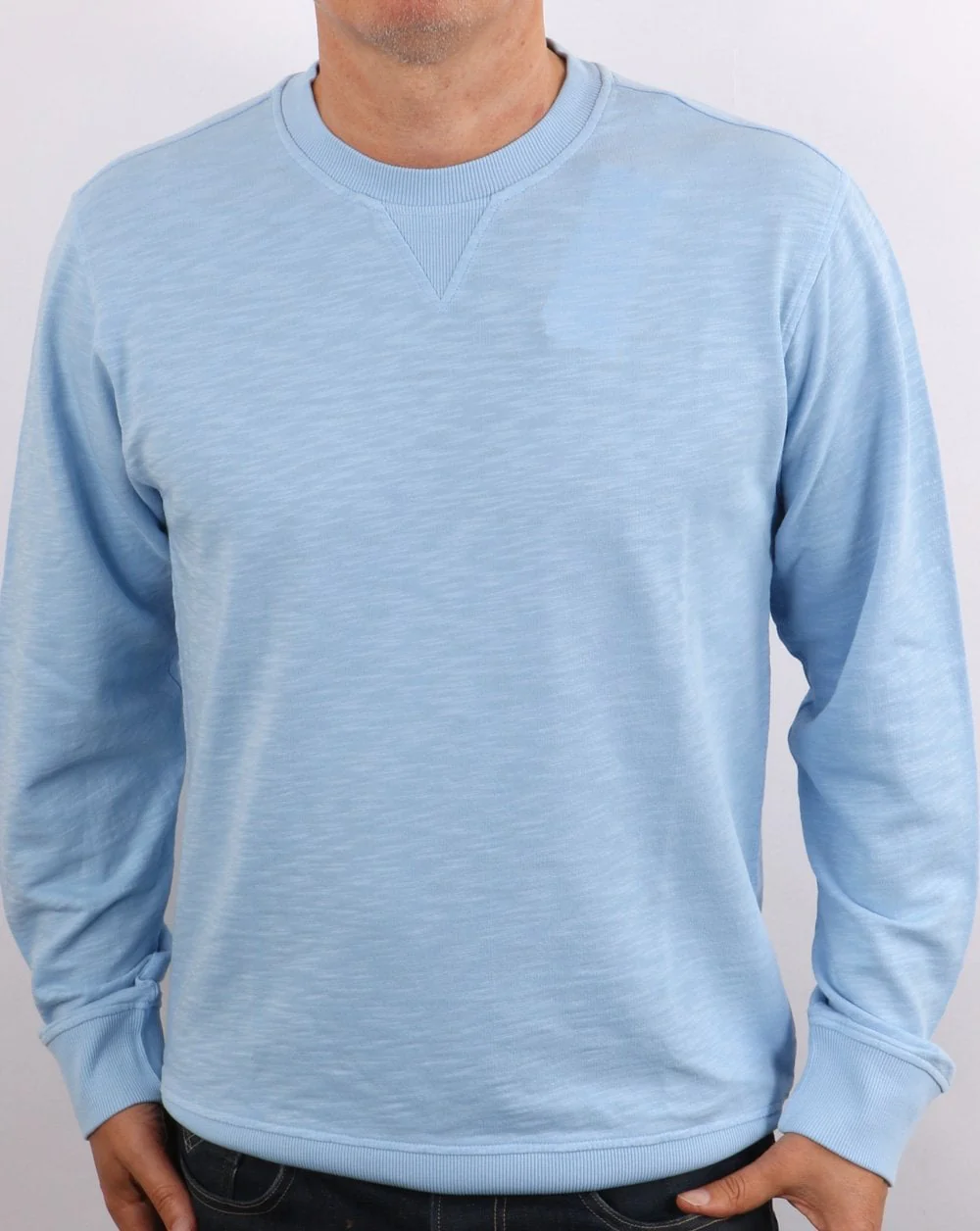 Benetton Lightweight Sweatshirt Sky Blue