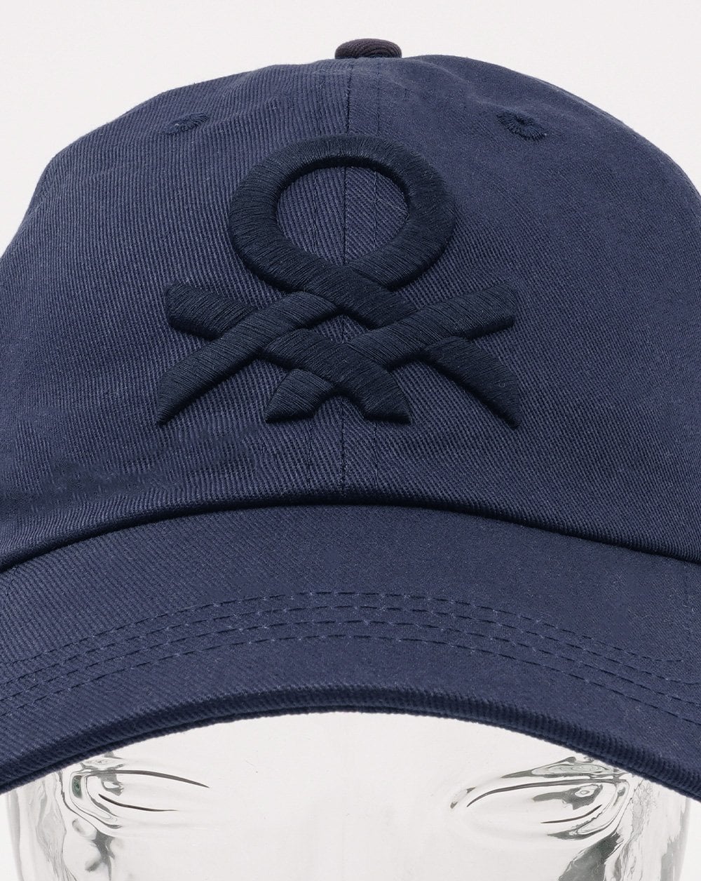 Benetton Logo Cap Navy - Image 2