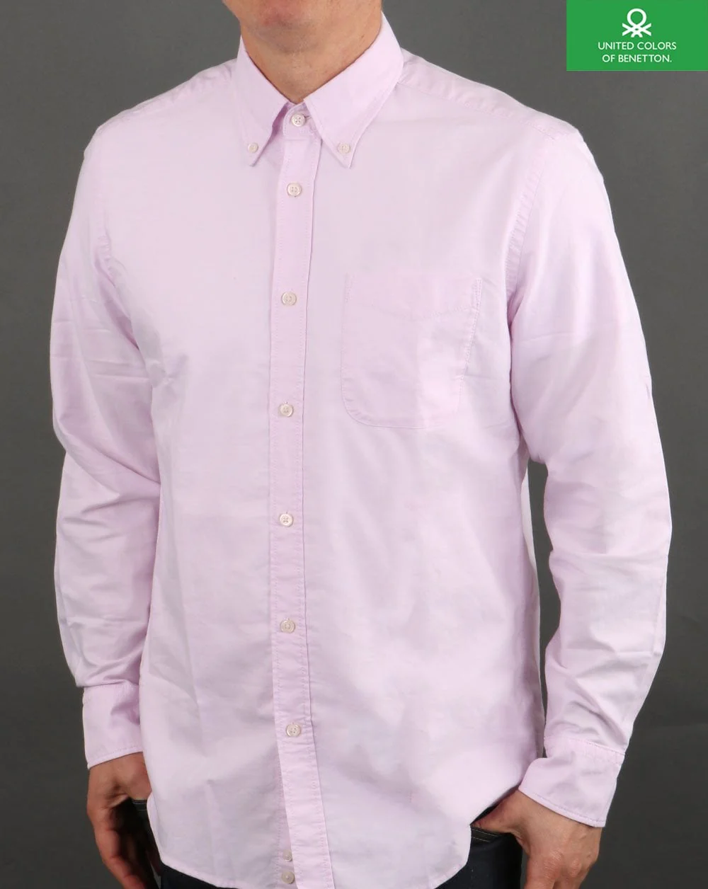 Benetton Oxford Shirt Pink