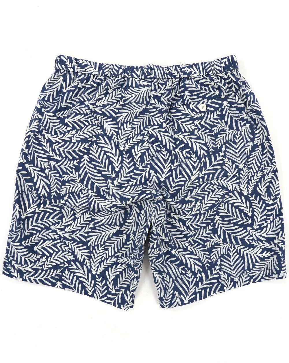 Benetton Patterned Bermuda Shorts Navy/White - Image 2