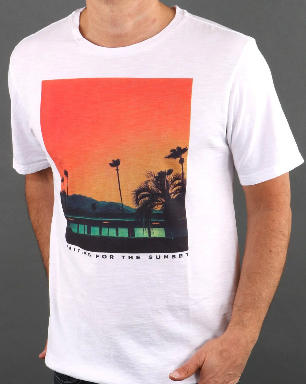 Benetton Print T-shirt White - Image 3
