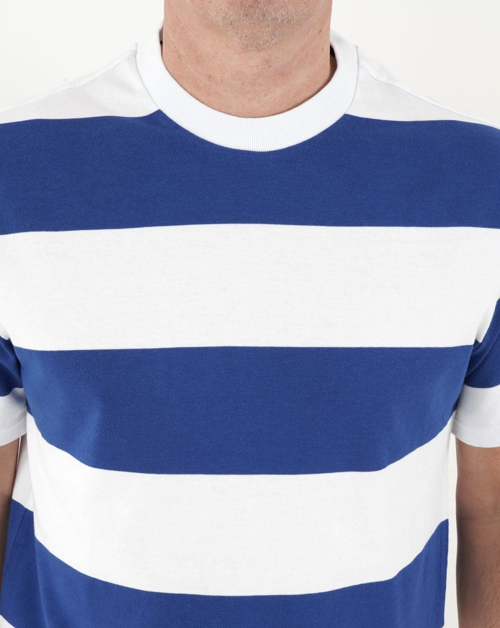Benetton Stripe T-shirt Blue - Image 2