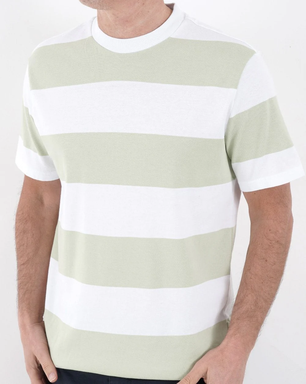 Benetton Stripe T-shirt Mint