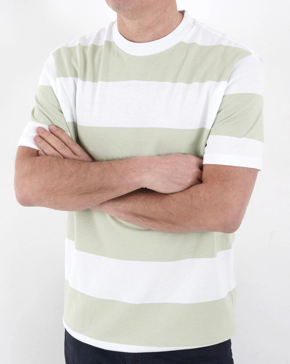 Benetton Stripe T-shirt Mint - Image 3
