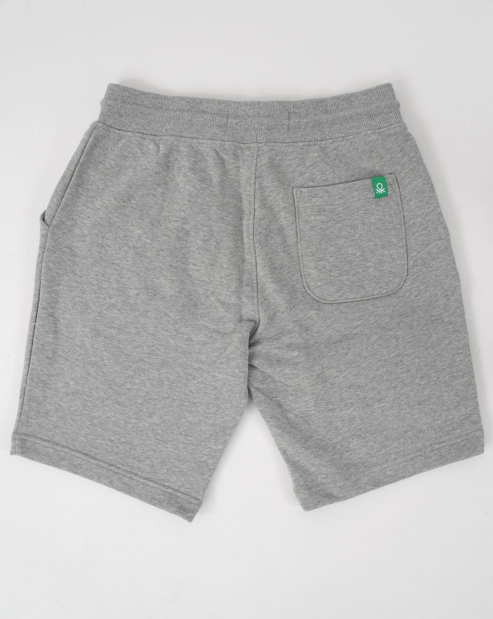 Benetton Sweat Short Grey Marl - Image 3