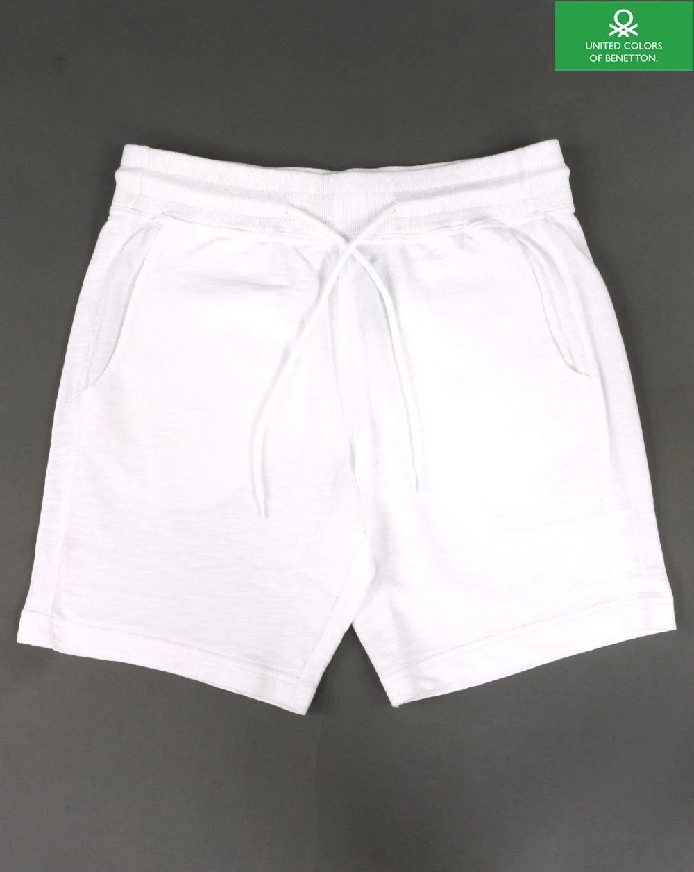 Benetton Sweat Shorts White