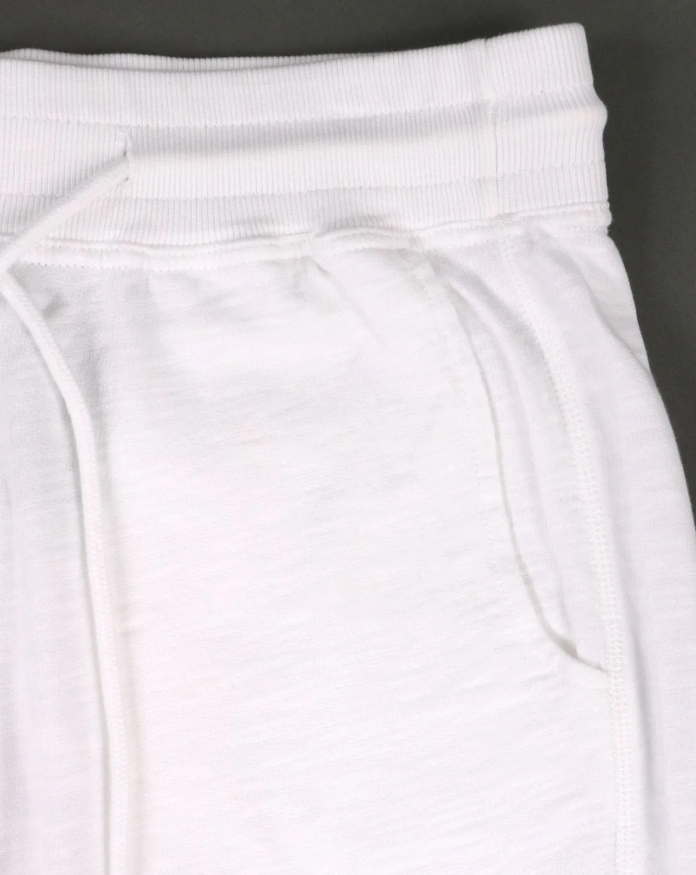 Benetton Sweat Shorts White - Image 2