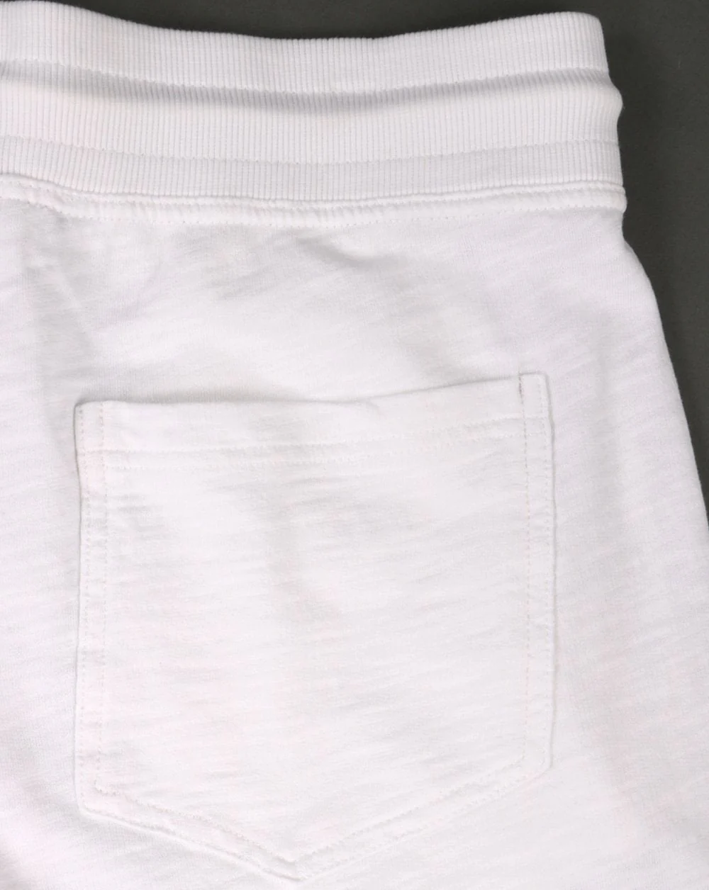 Benetton Sweat Shorts White - Image 4