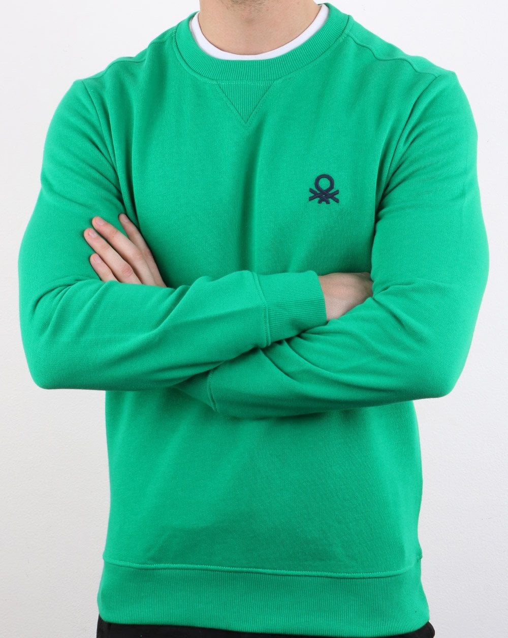 Benetton Sweatshirt Green - Image 3