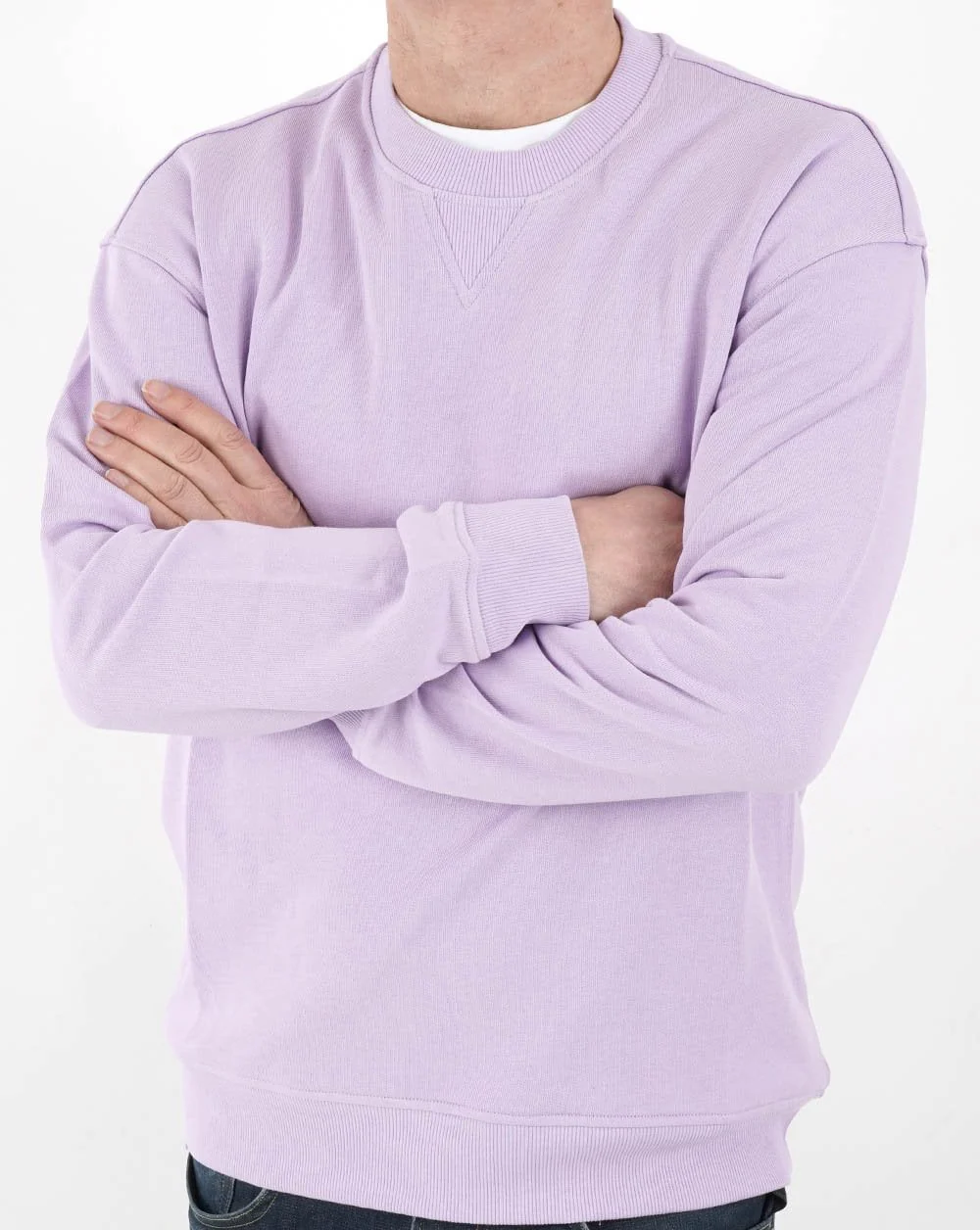 Benetton Sweatshirt Lilac - Image 3