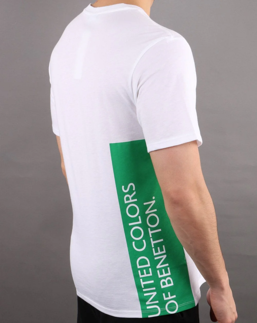 Benetton T-shirt Inconic image tee White/Multi - Image 3