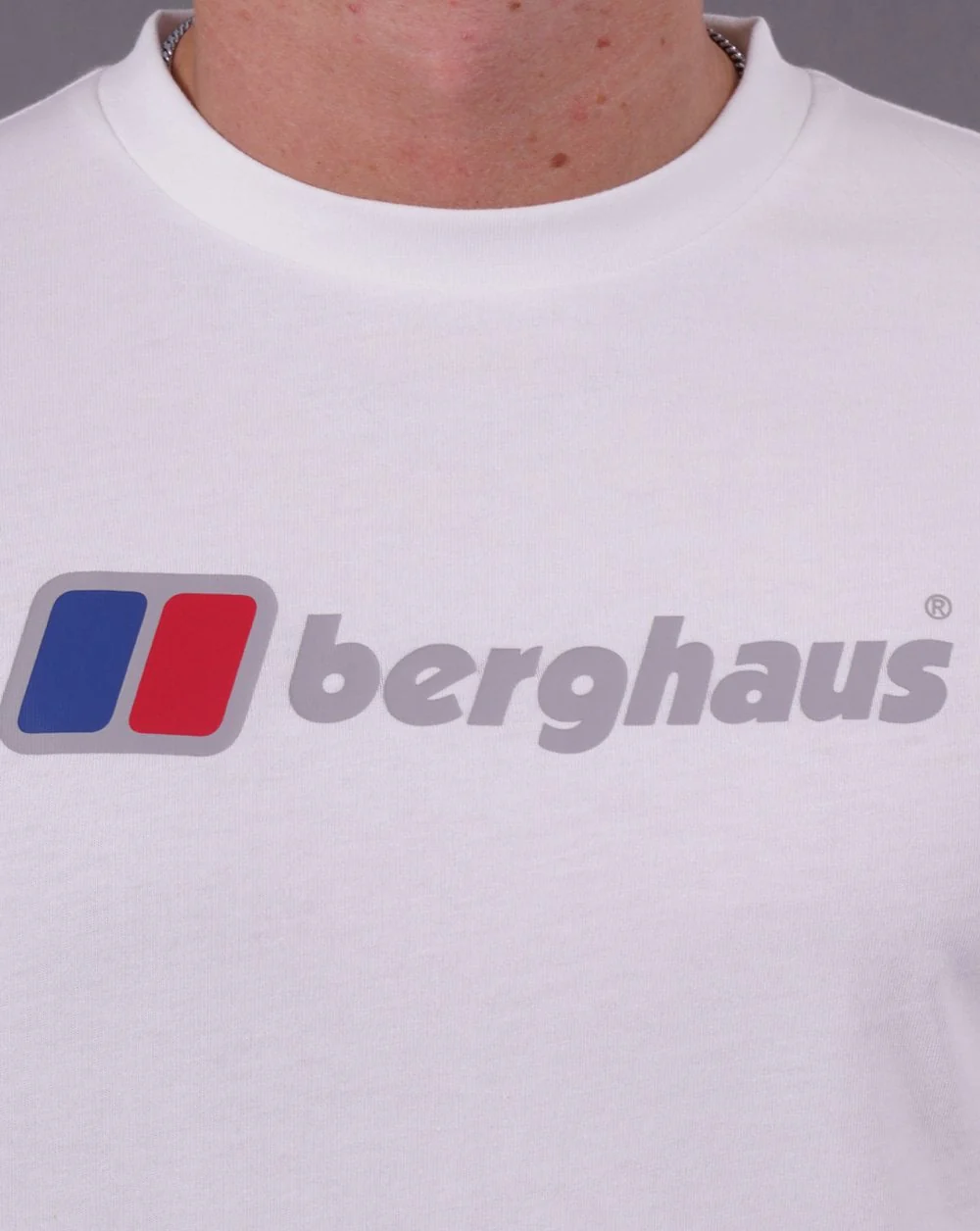 Berghaus Big Classic Logo T-shirt White - Image 2