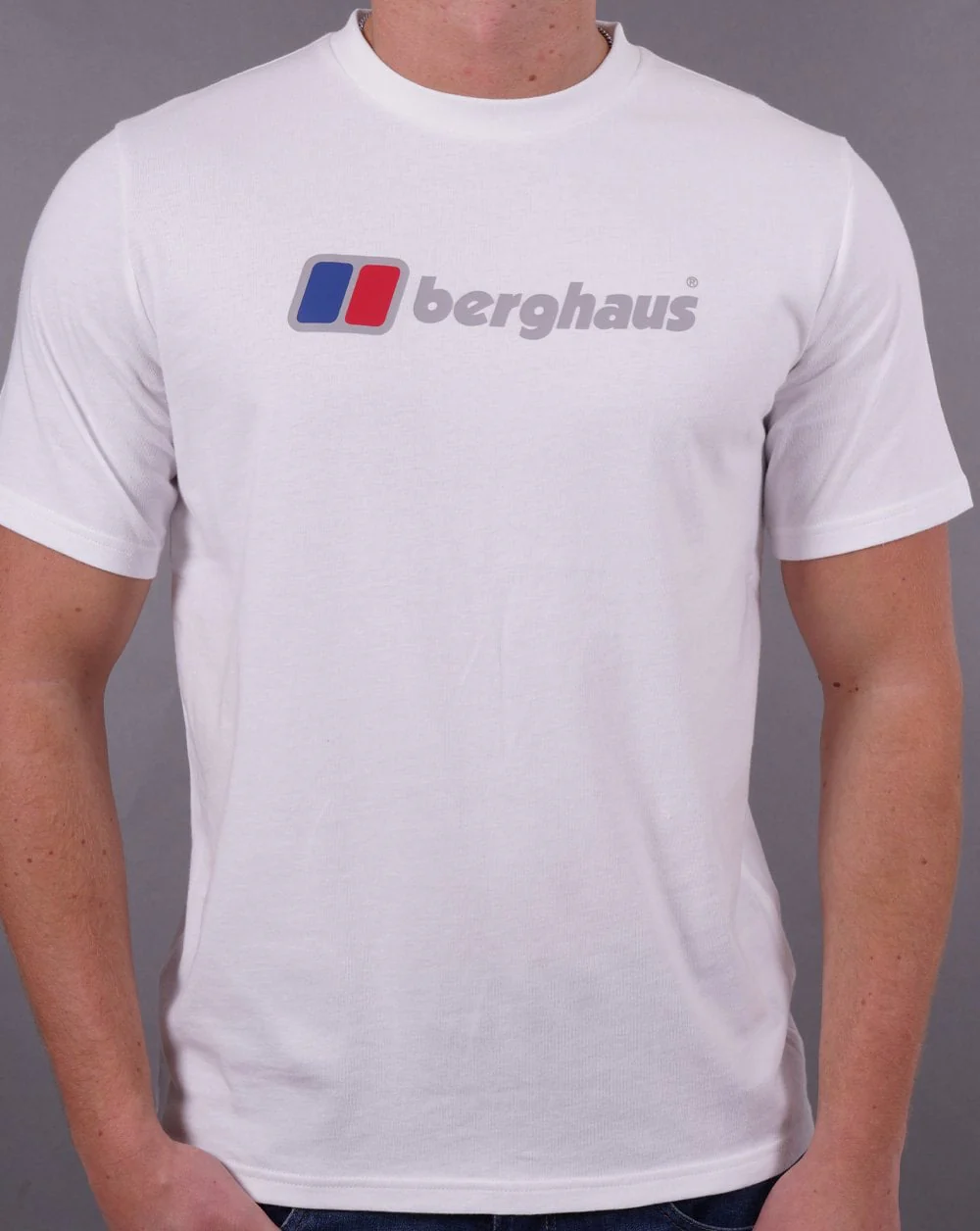 Berghaus Big Classic Logo T-shirt White - Image 3