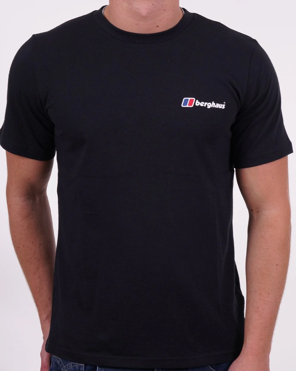 Berghaus Classic Logo T-shirt Black - Image 3