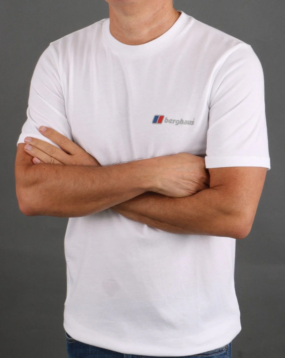 Berghaus Classic Logo T-shirt White - Image 3