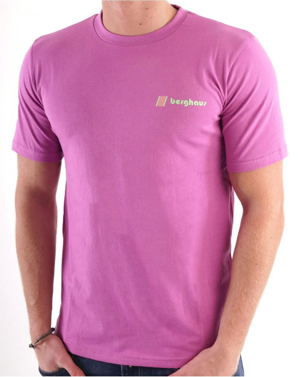 Berghaus Dean St. Graded Peak T-shirt Lilac - Image 2