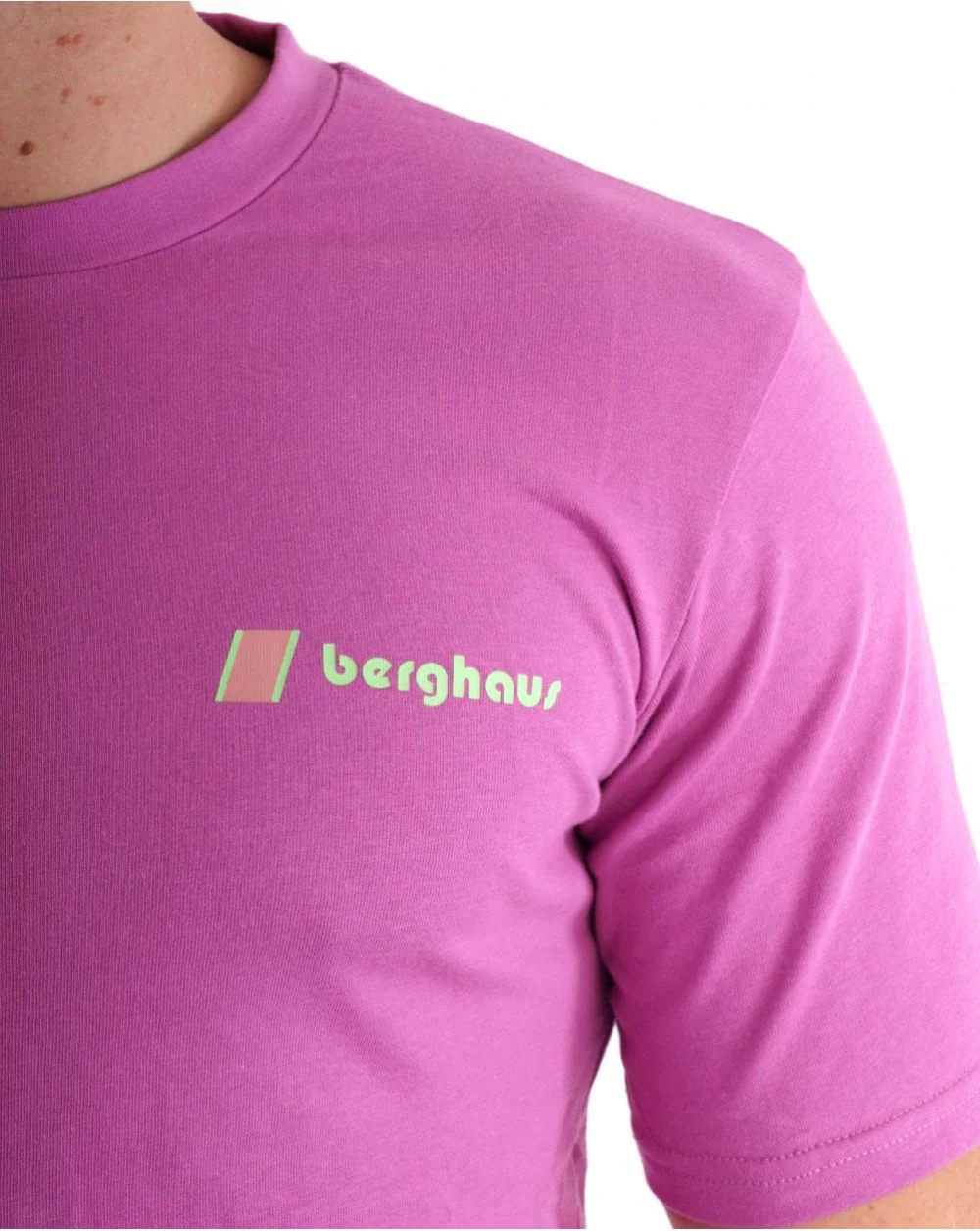 Berghaus Dean St. Graded Peak T-shirt Lilac - Image 3