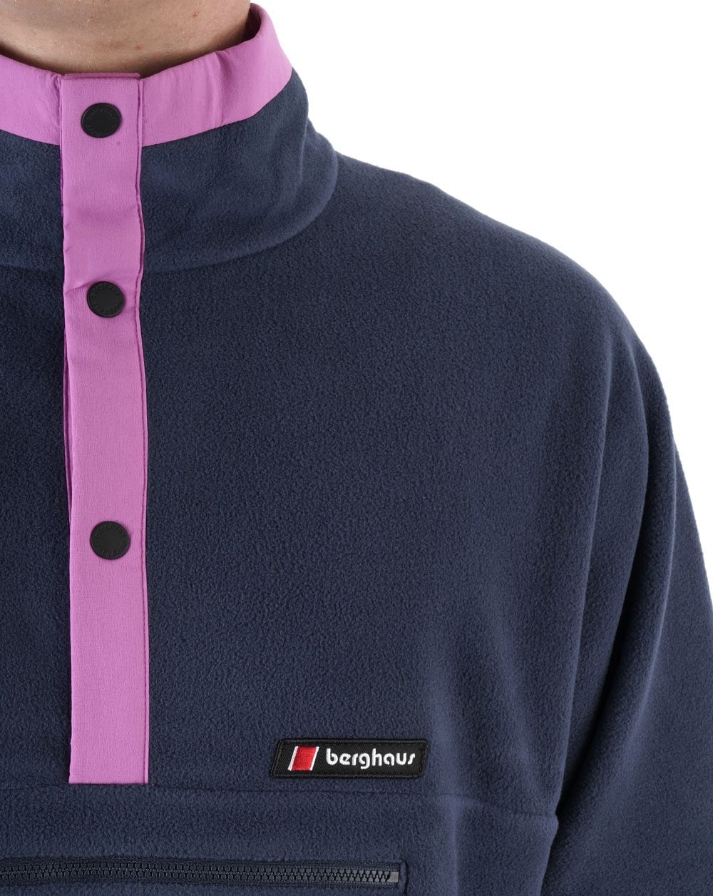 Berghaus Dean St. Polarplus Fleece Navy/Lilac - Image 4