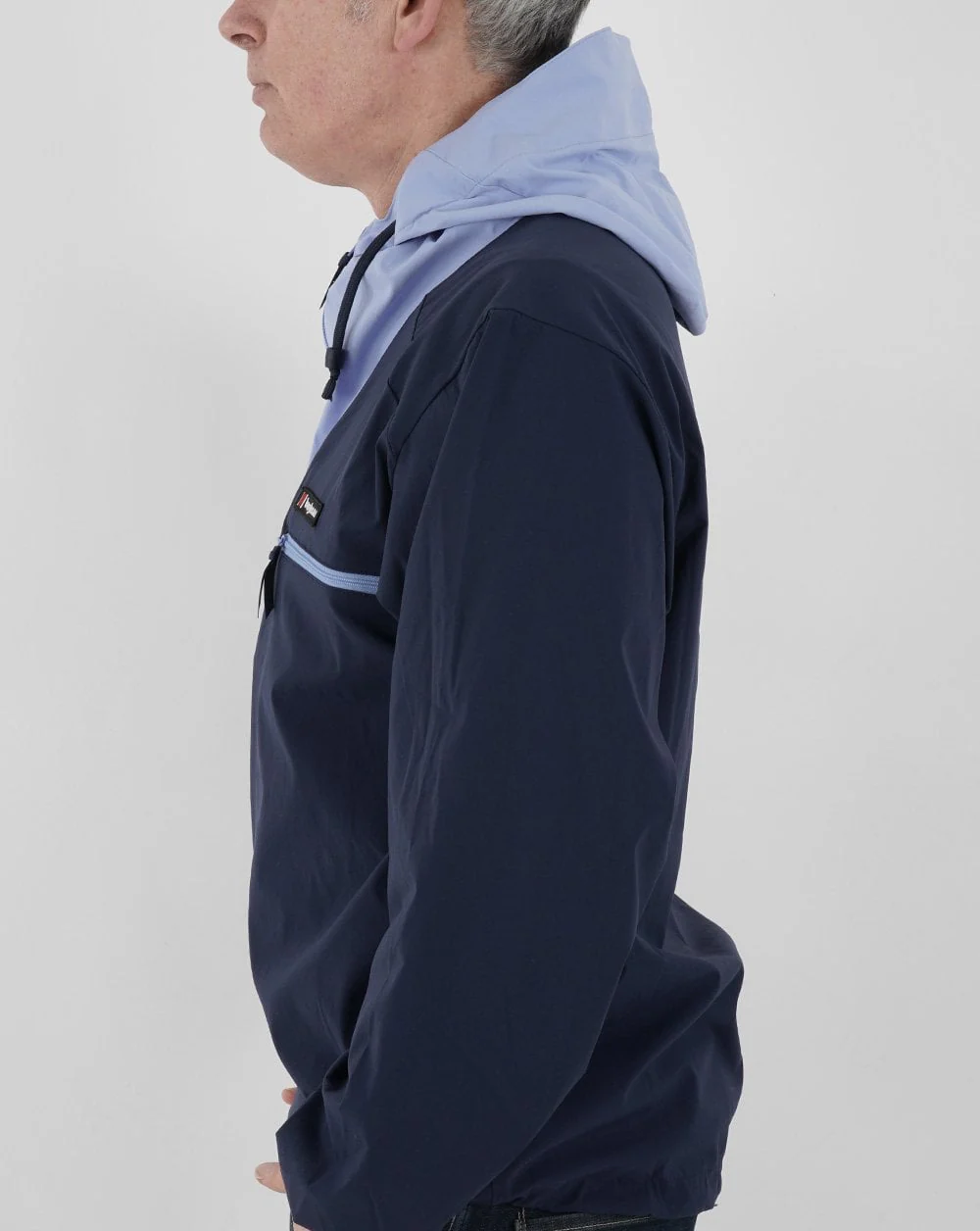Berghaus Dean Street Wind Shirt Navy/Lilac - Image 2