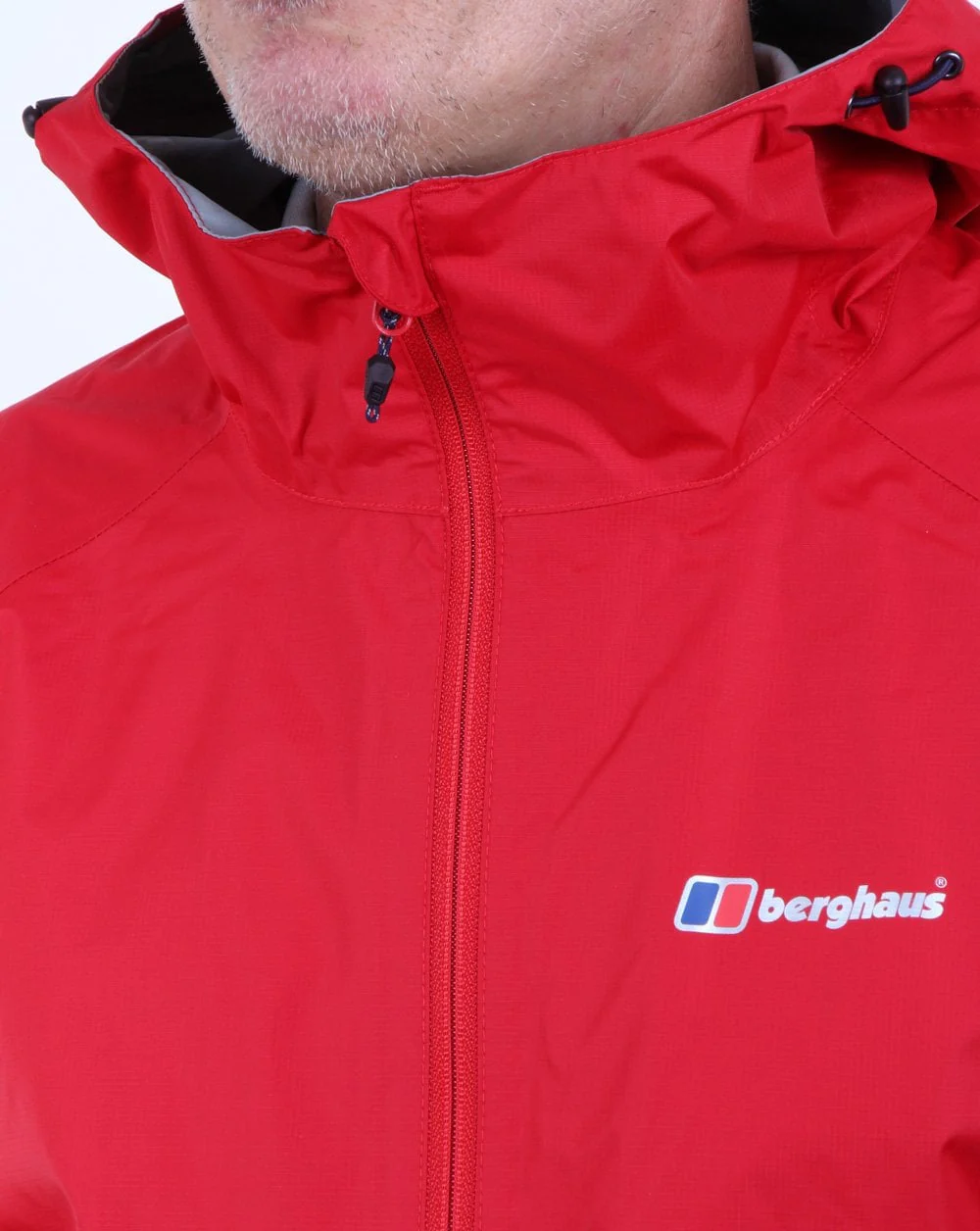 Berghaus Deluge Light Jacket Haute Red - Image 2