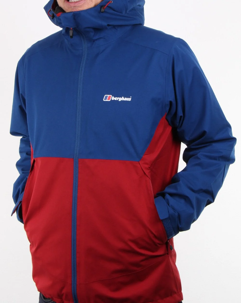 Berghaus Fellmaster Jacket Red Dahlia/Deep Water - Image 3
