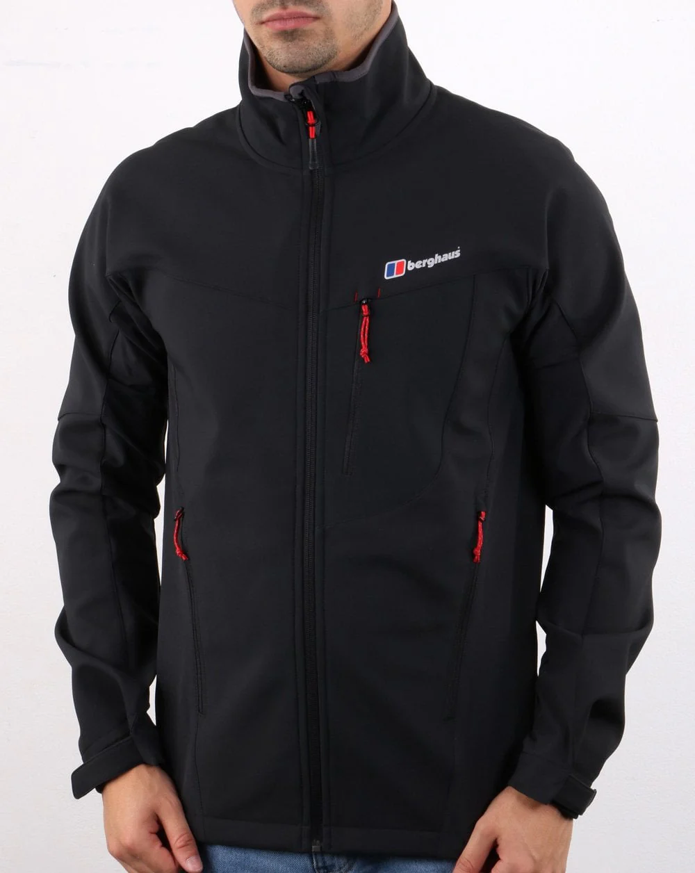 Berghaus Ghlass Soft Shell Jacket Black