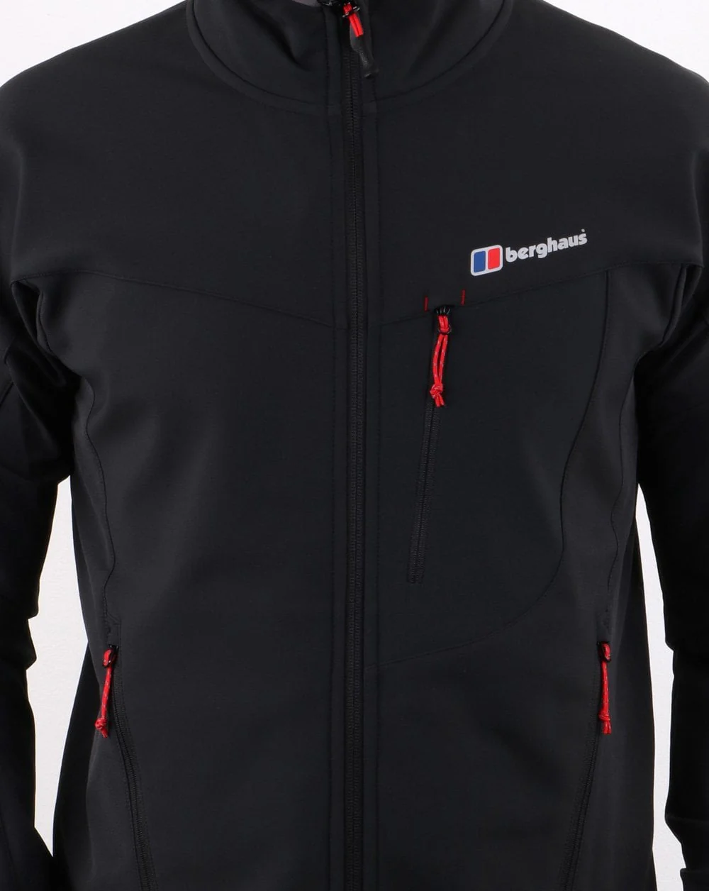 Berghaus Ghlass Soft Shell Jacket Black - Image 3