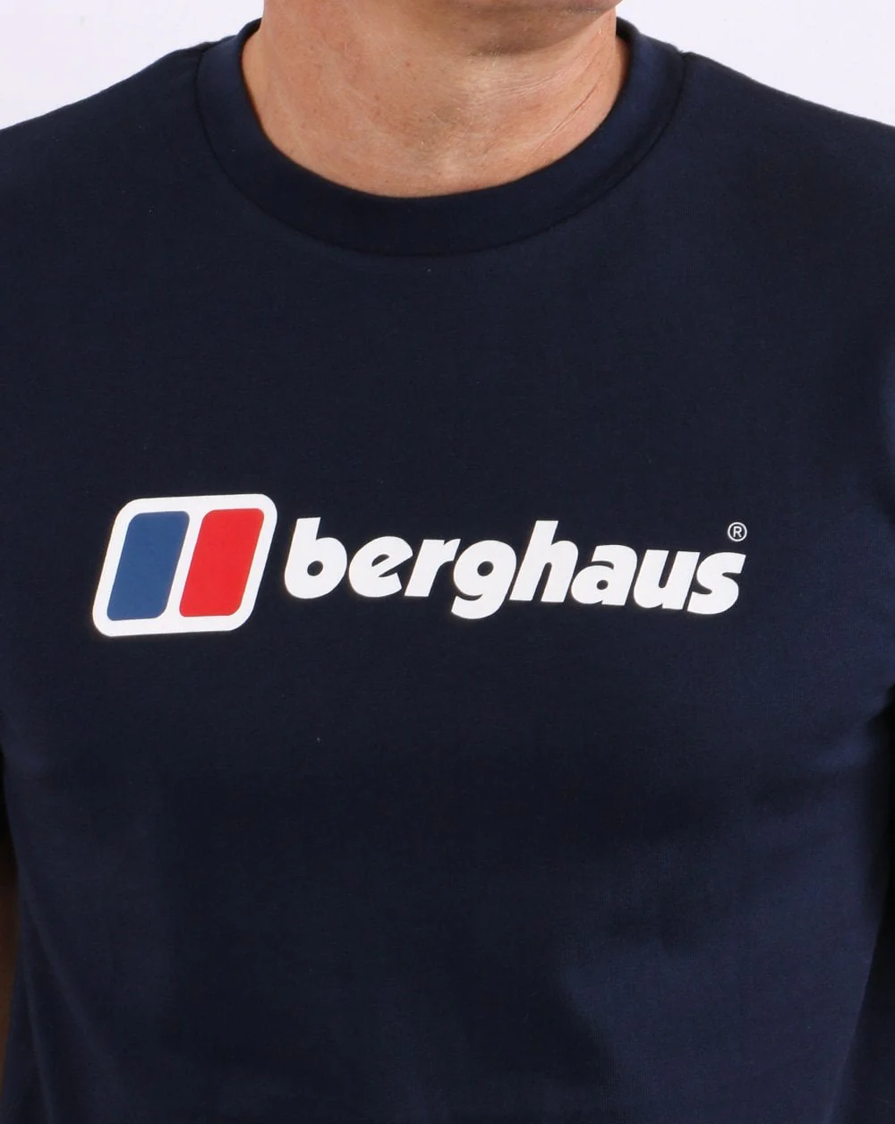 Berghaus Logo T-shirt Navy - Image 2
