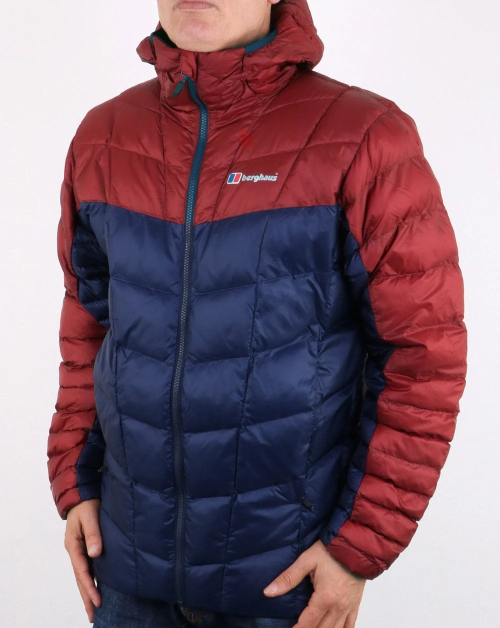Berghaus Nunat Reflect Down Jacket Dusk/red Dahlia - Image 2