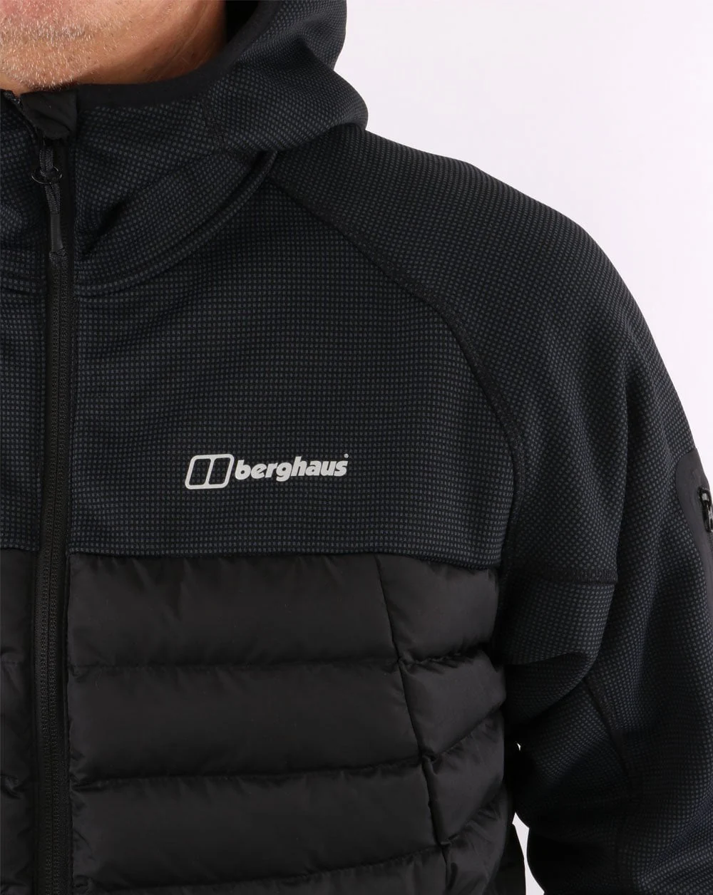 Berghaus Pravitale Jacket Jet Black/Dark Grey - Image 2